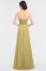 ColsBM Sadie Gold Elegant A-line Zip up Floor Length Beaded Bridesmaid Dresses
