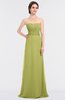 ColsBM Sadie Linden Green Elegant A-line Zip up Floor Length Beaded Bridesmaid Dresses