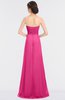 ColsBM Sadie Rose Pink Elegant A-line Zip up Floor Length Beaded Bridesmaid Dresses