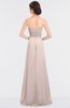 ColsBM Sadie Silver Peony Elegant A-line Zip up Floor Length Beaded Bridesmaid Dresses