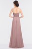 ColsBM Sadie Silver Pink Elegant A-line Zip up Floor Length Beaded Bridesmaid Dresses