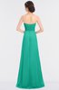 ColsBM Sadie Viridian Green Elegant A-line Zip up Floor Length Beaded Bridesmaid Dresses