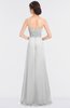 ColsBM Sadie White Elegant A-line Zip up Floor Length Beaded Bridesmaid Dresses