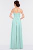 ColsBM Jenna Blue Glass Modern A-line Sleeveless Zip up Ruching Bridesmaid Dresses