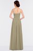 ColsBM Jenna Candied Ginger Modern A-line Sleeveless Zip up Ruching Bridesmaid Dresses