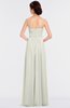 ColsBM Jenna Cream Modern A-line Sleeveless Zip up Ruching Bridesmaid Dresses
