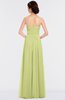 ColsBM Jenna Lime Sherbet Modern A-line Sleeveless Zip up Ruching Bridesmaid Dresses