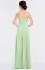 ColsBM Jenna Pale Green Modern A-line Sleeveless Zip up Ruching Bridesmaid Dresses