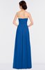 ColsBM Jenna Royal Blue Modern A-line Sleeveless Zip up Ruching Bridesmaid Dresses