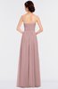 ColsBM Jenna Silver Pink Modern A-line Sleeveless Zip up Ruching Bridesmaid Dresses