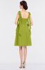 ColsBM Mariam Green Oasis Mature Thick Straps Sleeveless Zip up Knee Length Bridesmaid Dresses
