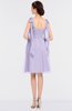 ColsBM Mariam Pastel Lilac Mature Thick Straps Sleeveless Zip up Knee Length Bridesmaid Dresses