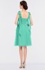 ColsBM Mariam Seafoam Green Mature Thick Straps Sleeveless Zip up Knee Length Bridesmaid Dresses