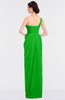 ColsBM Sandra Classic Green Gorgeous A-line Zip up Floor Length Ruching Bridesmaid Dresses