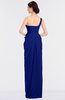 ColsBM Sandra Electric Blue Gorgeous A-line Zip up Floor Length Ruching Bridesmaid Dresses