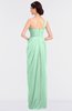 ColsBM Sandra Honeydew Gorgeous A-line Zip up Floor Length Ruching Bridesmaid Dresses