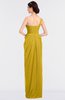 ColsBM Sandra Lemon Curry Gorgeous A-line Zip up Floor Length Ruching Bridesmaid Dresses