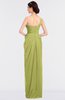 ColsBM Sandra Linden Green Gorgeous A-line Zip up Floor Length Ruching Bridesmaid Dresses
