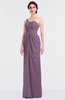 ColsBM Sandra Mauve Gorgeous A-line Zip up Floor Length Ruching Bridesmaid Dresses