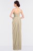 ColsBM Sandra Novelle Peach Gorgeous A-line Zip up Floor Length Ruching Bridesmaid Dresses