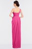 ColsBM Sandra Rose Pink Gorgeous A-line Zip up Floor Length Ruching Bridesmaid Dresses