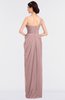 ColsBM Sandra Silver Pink Gorgeous A-line Zip up Floor Length Ruching Bridesmaid Dresses