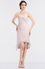 ColsBM Bryleigh Angel Wing Elegant Sheath Strapless Zip up Mini Ruching Bridesmaid Dresses