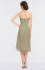 ColsBM Bryleigh Candied Ginger Elegant Sheath Strapless Zip up Mini Ruching Bridesmaid Dresses