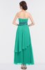 ColsBM Johanna Ceramic Elegant A-line Sleeveless Zip up Ankle Length Ruching Bridesmaid Dresses