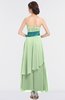 ColsBM Johanna Seacrest Elegant A-line Sleeveless Zip up Ankle Length Ruching Bridesmaid Dresses