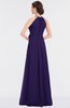 ColsBM Ellie Royal Purple Classic Halter Sleeveless Zip up Floor Length Flower Bridesmaid Dresses