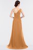 ColsBM Ruby Pheasant Elegant A-line Asymmetric Neckline Sleeveless Zip up Sweep Train Bridesmaid Dresses