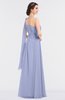 ColsBM Lucy Lavender Mature Asymmetric Neckline Sleeveless Zip up Floor Length Ruching Bridesmaid Dresses