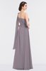 ColsBM Lucy Sea Fog Mature Asymmetric Neckline Sleeveless Zip up Floor Length Ruching Bridesmaid Dresses