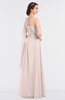 ColsBM Lucy Silver Peony Mature Asymmetric Neckline Sleeveless Zip up Floor Length Ruching Bridesmaid Dresses