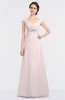 ColsBM Nadia Angel Wing Elegant A-line Short Sleeve Zip up Floor Length Beaded Bridesmaid Dresses