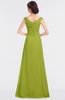 ColsBM Nadia Green Oasis Elegant A-line Short Sleeve Zip up Floor Length Beaded Bridesmaid Dresses