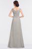ColsBM Nadia Hushed Violet Elegant A-line Short Sleeve Zip up Floor Length Beaded Bridesmaid Dresses