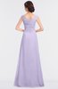 ColsBM Nadia Pastel Lilac Elegant A-line Short Sleeve Zip up Floor Length Beaded Bridesmaid Dresses
