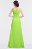 ColsBM Nadia Sharp Green Elegant A-line Short Sleeve Zip up Floor Length Beaded Bridesmaid Dresses