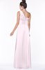 ColsBM Tegan Blush Modern Sleeveless Zip up Chiffon Floor Length Flower Bridesmaid Dresses