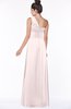 ColsBM Tegan Light Pink Modern Sleeveless Zip up Chiffon Floor Length Flower Bridesmaid Dresses