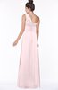 ColsBM Tegan Petal Pink Modern Sleeveless Zip up Chiffon Floor Length Flower Bridesmaid Dresses