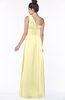 ColsBM Tegan Soft Yellow Modern Sleeveless Zip up Chiffon Floor Length Flower Bridesmaid Dresses