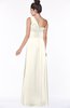 ColsBM Tegan Whisper White Modern Sleeveless Zip up Chiffon Floor Length Flower Bridesmaid Dresses