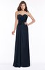 ColsBM Aitana Navy Blue Luxury A-line Sleeveless Zip up Chiffon Bridesmaid Dresses