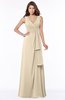 ColsBM Giselle Champagne Gorgeous A-line V-neck Sleeveless Half Backless Pick up Bridesmaid Dresses