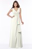 ColsBM Giselle Cream Gorgeous A-line V-neck Sleeveless Half Backless Pick up Bridesmaid Dresses