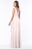 ColsBM Giselle Light Pink Gorgeous A-line V-neck Sleeveless Half Backless Pick up Bridesmaid Dresses
