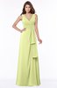 ColsBM Giselle Lime Sherbet Gorgeous A-line V-neck Sleeveless Half Backless Pick up Bridesmaid Dresses